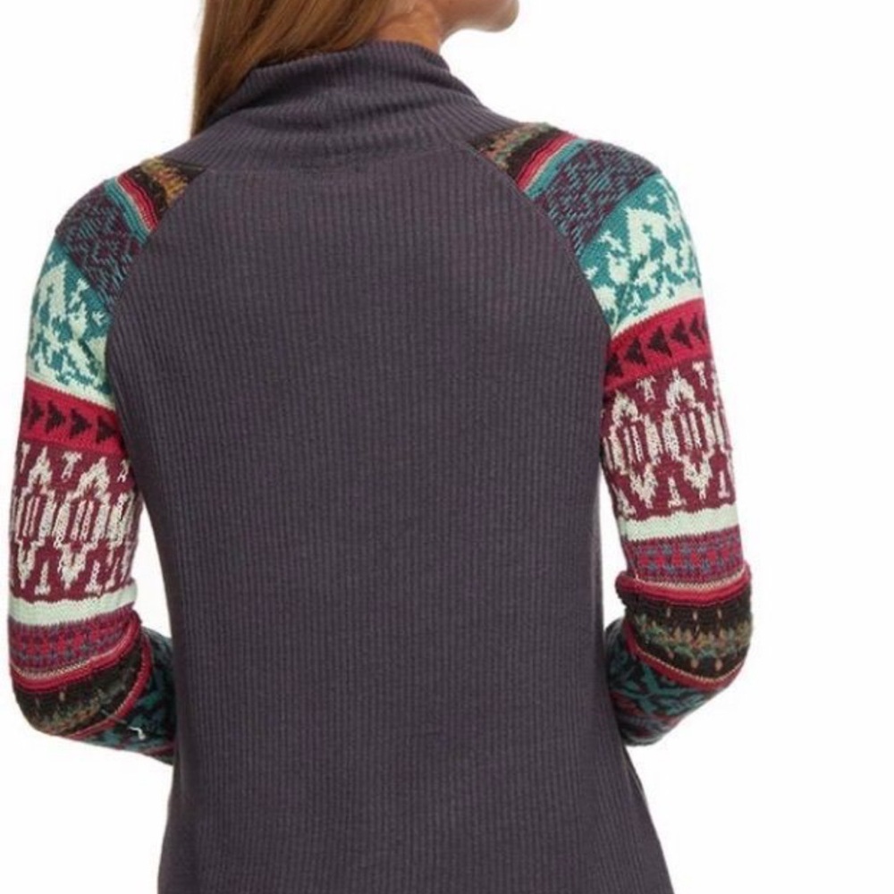 Multicolor Patterned Women's Sweater